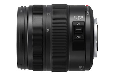 Panasonic Crop Φωτογραφικός Φακός Lumix G X Vario 12-35mm F2.8 ASPH Power O.I.S. Wide Angle Zoom για Micro Four Thirds (MFT) Mount Black