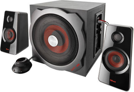 Trust GXT38 Компютърни тонколони 2.1 с мощност 60W в Черен цвят