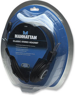 Manhattan On Ear Multimedia Ακουστικά με μικρόφωνο και σύνδεση 3.5mm Jack 175555