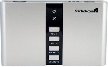 StarTech 7.1 USB Audio Adapter External Sound Card
