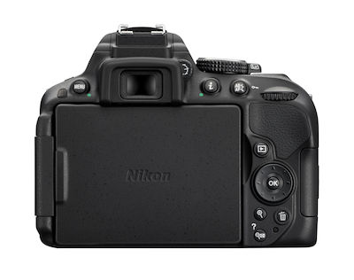 Nikon DSLR Φωτογραφική Μηχανή D5300 Crop Frame Black