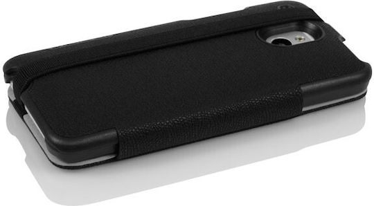 Incipio Watson Wallet Δερματίνης Μαύρο (HTC One)