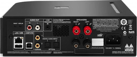 Nad D 7050 Integrated Hi-Fi Amplifier Stereo 50W/4Ω Black