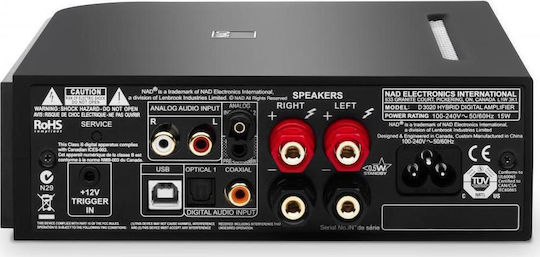 Nad D 3020 Hibrid Integrat Amplificator Hi-Fi Stereo 30W/8Ω D 3020 Negru
