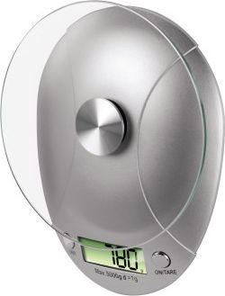 Xavax Milla Ψηφιακή Ζυγαριά Κουζίνας 1gr/5kg Inox