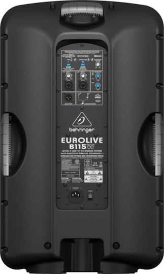 Behringer B115W Самоусилващ Говорител PA 1000W με Woofer 15" 42.7x31.3x71.3εκ. σε Черен Χρώμα