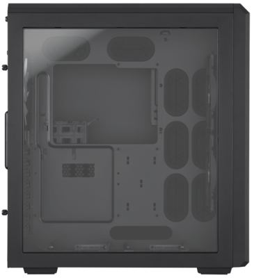 Corsair Carbide Air 540 Midi Tower Κουτί Υπολογιστή με Πλαϊνό Παράθυρο Μαύρο
