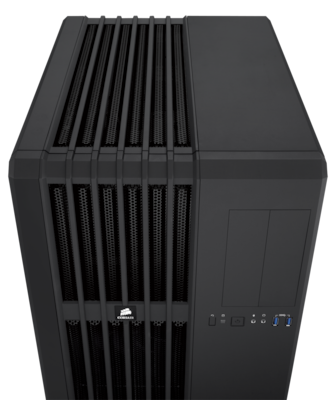 Corsair Carbide Air 540 Midi Tower Κουτί Υπολογιστή με Πλαϊνό Παράθυρο Μαύρο