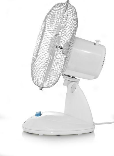 Tristar Επιτραπέζιος Ανεμιστήρας 20W Διαμέτρου 23cm Λευκός