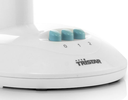 Tristar Επιτραπέζιος Ανεμιστήρας 20W Διαμέτρου 23cm Λευκός