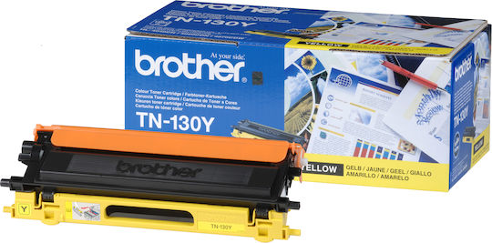 Brother TN-130Y Original Toner Laser Printer Yellow 1500 Pages (TN-130Y)