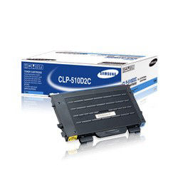 Samsung CLP-510D2C Toner Laser Printer Cyan 2000Pages (CLP-510D2C/ELS)