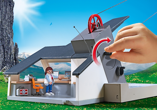 Playmobil Land Seilbahn in den Alpen für 6-12 Jahre