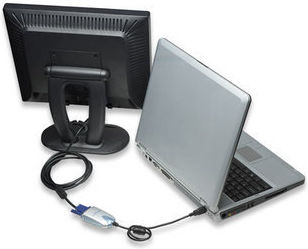 Manhattan 179225 Convertor USB-A Masculin în VGA Feminin 1 Bucată