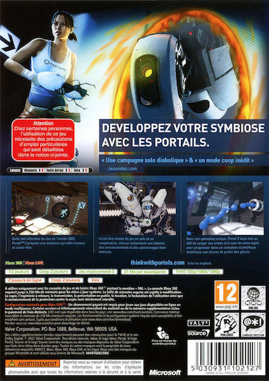 Portal 2 (used) XBOX 360