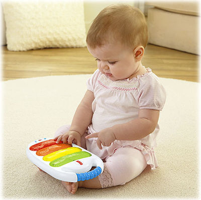 Fisher Price Instrument Muzical Move ’n Groove Xylophone cu muzică pentru 3++ Luni