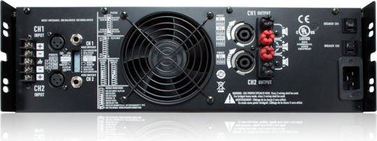 QSC RMX 4050a Τελικός Ενισχυτής PA 2 Καναλιών 1300W/4Ω 800W/8Ω με Σύστημα Ψύξης RMX 4050a