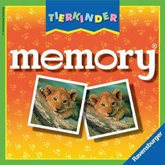 Ravensburger Board Game Memory Μικρά Ζωάκια for 2-4 Players 4+ Years (EN)