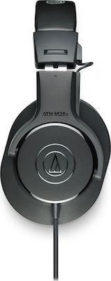 Audio Technica ATH-M20x Ενσύρματα Over Ear Studio Ακουστικά Μαύρα