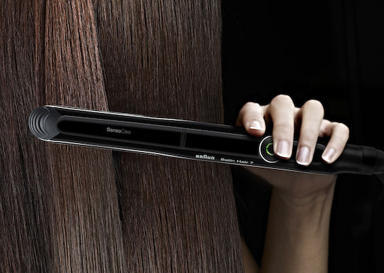 Braun Satin-Hair 7 SensoCare ST780 Hair Straightener with Ceramic Plates Ionic
