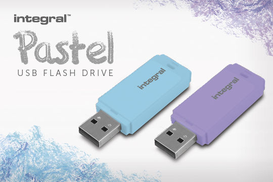 Integral 64GB USB 2.0 Stick Μπλε
