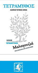 Τετράμυθος Βιολογικό Κρασί Μαλαγουζιά Μαλαγουζιά Λευκό Ξηρό 750ml