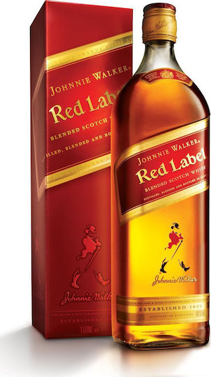 Red Label Blended Whisky Of Scotland 40% 1000ml