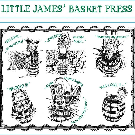 Chateau De Saint Cosme Κρασί Little James Basket Press Λευκό Ξηρό 750ml