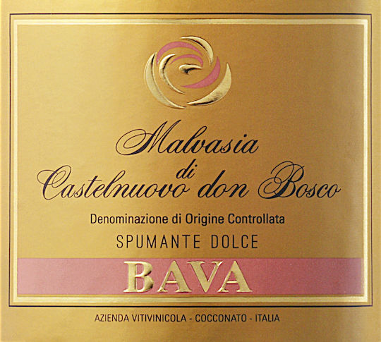 Bava Κρασί Malvasia Ροζέ Ημίγλυκο D' Asti Αφρώδες 750ml