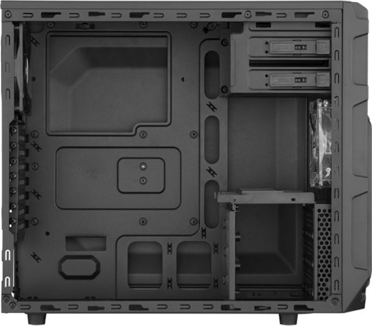 Corsair Carbide Spec-03 LED Gaming Midi Tower Κουτί Υπολογιστή με Πλαϊνό Παράθυρο Μπλε