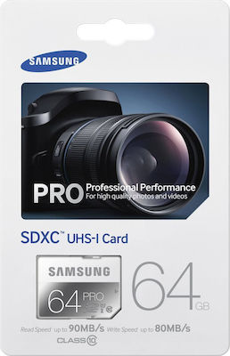 Samsung MB-SG64D SDXC U1 UHS-I 90MB/s