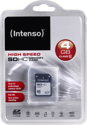 Intenso 3411450 SDHC 4GB Class 10