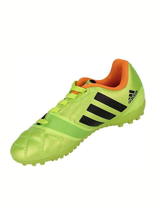Nitrocharge TF Kids Soccer Cleats with Turf Green