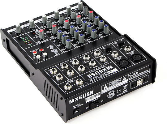 Invotone MX6USB 2 XLR Inputs