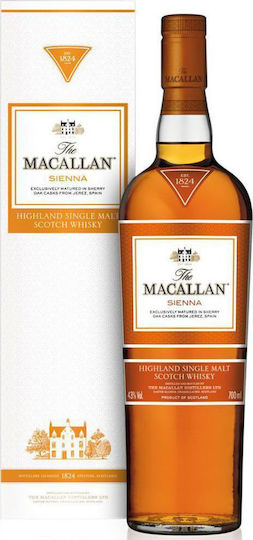Sienna Single Malt Ουίσκι Σκωτίας 40% 700ml