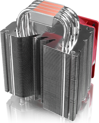 Raijintek Themis Evo Ψύκτρα Επεξεργαστή για Socket 115x/AM3/AM3+ Κόκκινη