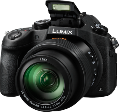 Panasonic Lumix DMC-FZ1000EB Kompakte Kamera 20MP Optischer Zoom 16x mit Bildschirmgröße 3" und Videoauflösung 3840 x 2160 Pixel Schwarz
