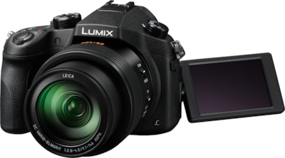 Panasonic Lumix DMC-FZ1000EB Kompakte Kamera 20MP Optischer Zoom 16x mit Bildschirmgröße 3" und Videoauflösung 3840 x 2160 Pixel Schwarz