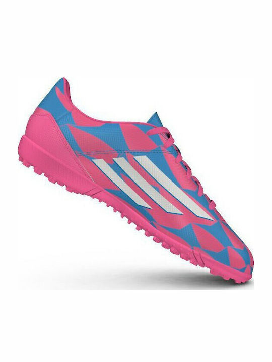 F5 TF Kids Turf Soccer Shoes Fuchsia