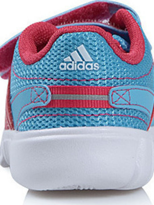 Adidas Αθλητικά Παιδικά Παπούτσια Running STA Fluid 2 με Σκρατς Γαλάζιο