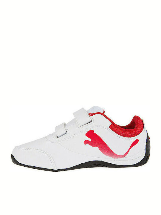 Puma Kids Sneakers with Scratch White