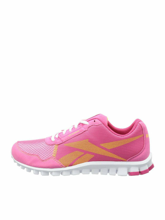 Reebok Αthletische Kinderschuhe Laufen Rosa