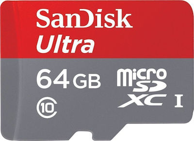 Sandisk microSDXC 64GB Clasa 10 UHS-I