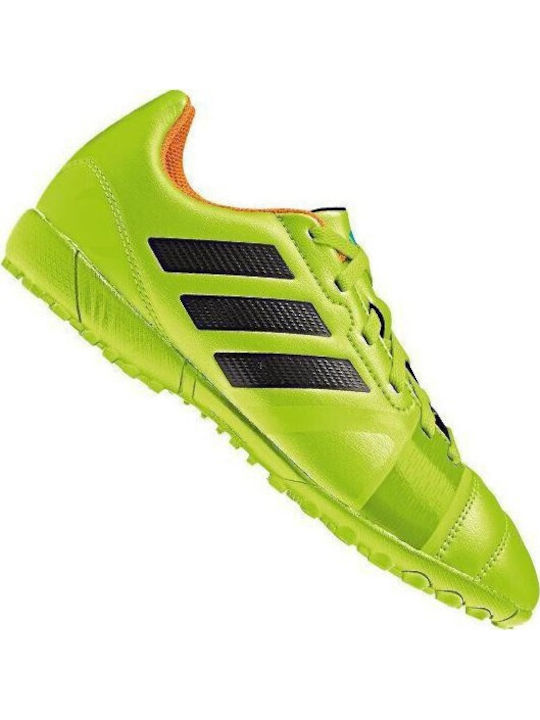 Nitrocharge TF Kids Soccer Cleats with Turf Green
