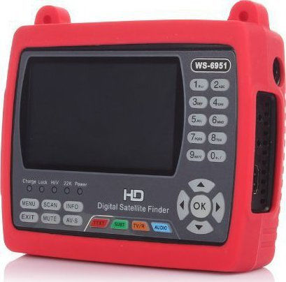 Satlink Electronical Signal Level Meter DVB-S / DVB-S2 with Screen 4.3" WS-6951