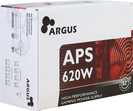 Inter-Tech Argus APS 620W Black Computer Power Supply Full Wired