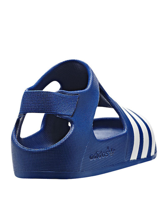 Adilette Play Children's Beach Shoes Blue