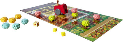 Mattel Brettspiel Go Piggy Go - Τα Γουρουνάκια für 2-4 Spieler 5+ Jahre