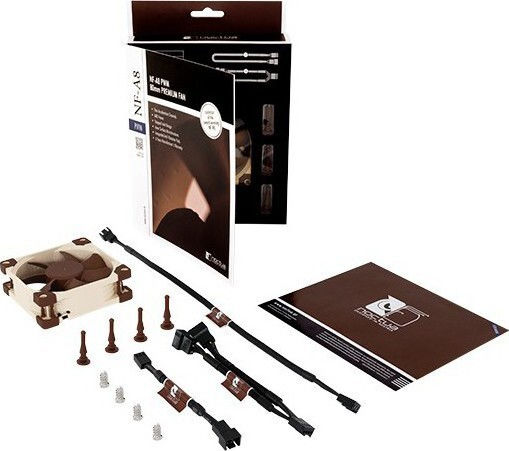 Noctua NF-A8 Case Fan 80mm (2200rpm / 32.67cfm) Without LED Lighting and 4-Pin PWM Connection Brown