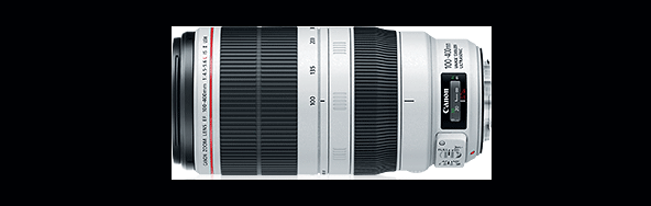 Canon Full Frame Camera Lens 100-400mm f/4.5-5.6L IS II USM Tele Zoom for Canon EF Mount White